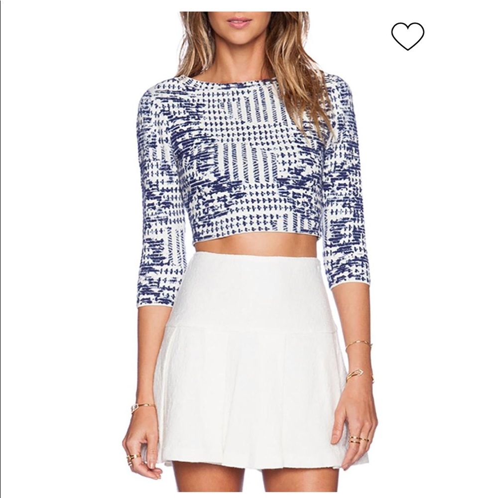 BCBG Miranduh Crop Top size S worn once